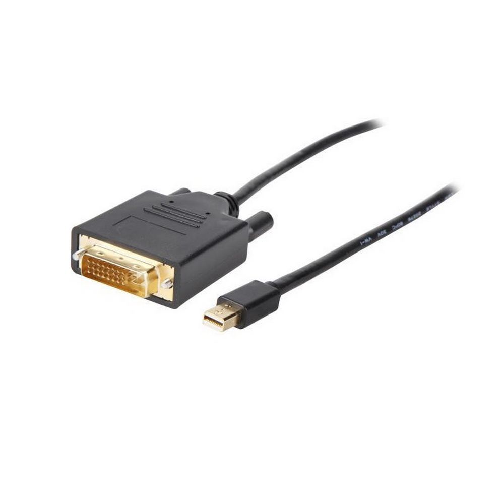 Кабель Leadtek X0101G00247A DVI to mini-DisplayPort cable 45cm/BLACK {50}