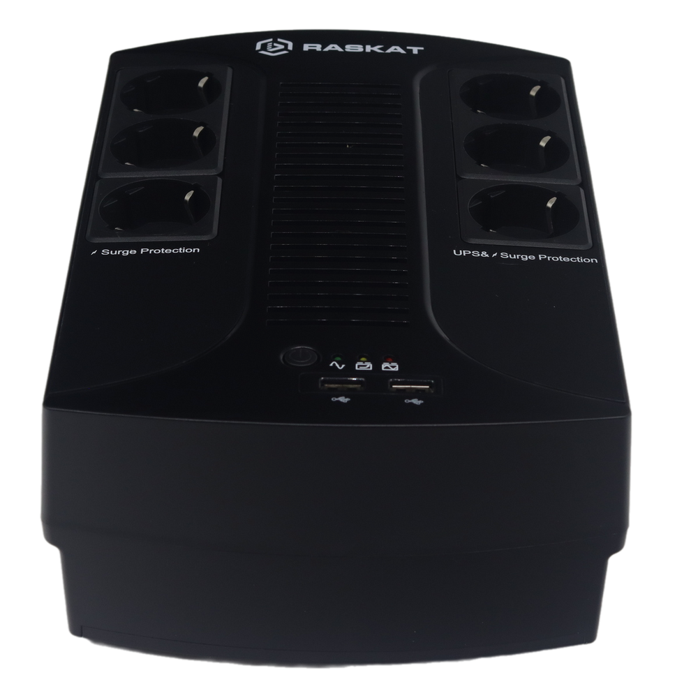 Источник бесперебойного питания  ИБП Raskat VS-850VA 850VA, 510Вт, 6хCEE 7