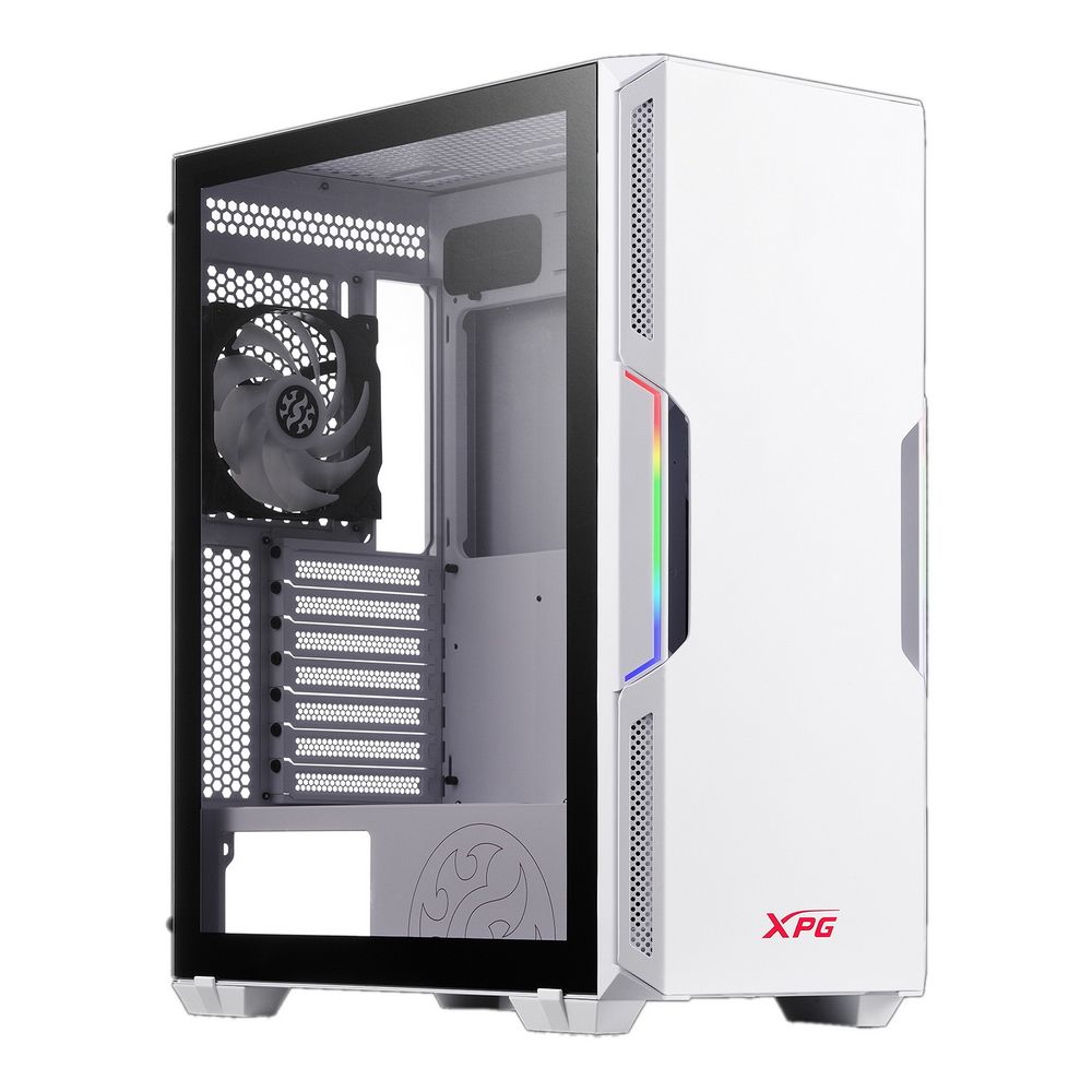 Компьютерный корпус ADATA XPG STARKER белый Mid-Tower, Micro-ATX, Mini-ITX, Standard-ATX, USB 3.2 Gen1 Type-A