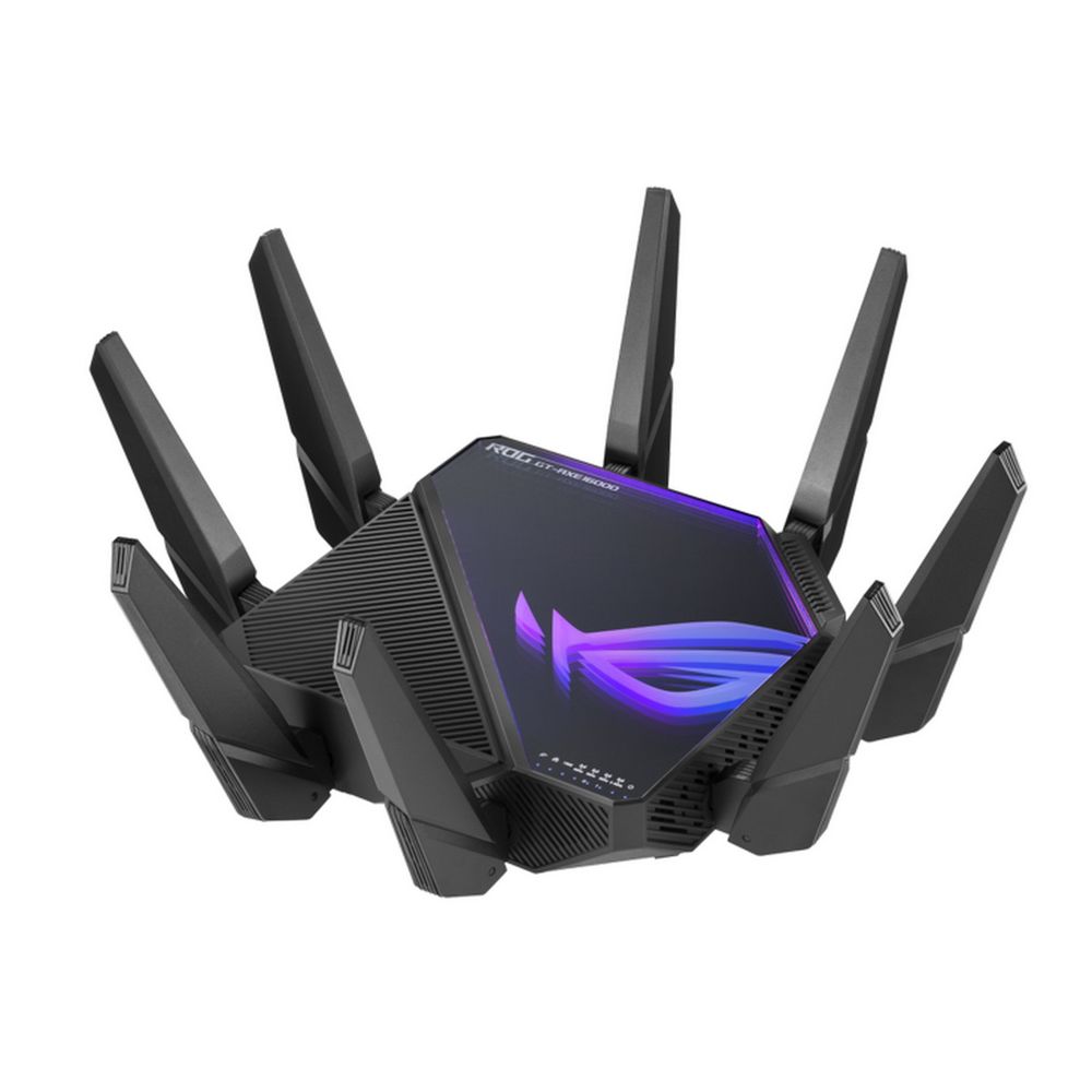 Маршрутизатор ASUS GT-AXE16000 WiFi 6E 2х10G 4x1G 2хUSB 4804+4804+4804+1148Mbps 6GHz/5GHz/2.4GHz 