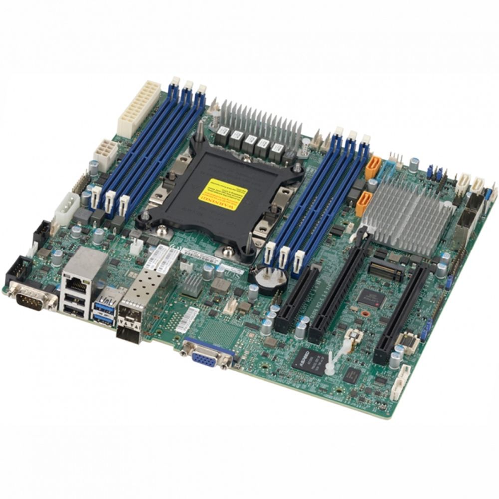 Материнская плата SuperMicro MBD-X11SPM-TPF-O microATX LGA 3647 6xDDR4 slots 12xSATA3 6xUSB2.0 5xUSB 3.0 VGA 2xPCI-E3.0x16 1xPCI-E3.0x8