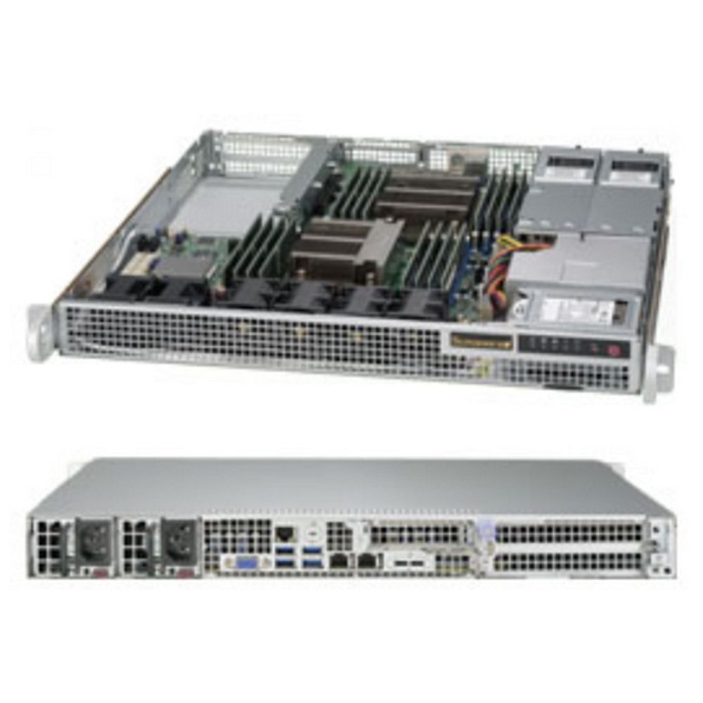 Платформа системного блока SuperMicro SYS-1028R-WMR 1U Rackmount SC514-R400W X10DRW-E LGA2011 16xDDR4 10xSATA3 2xUSB3.0 4xUSB2.0 2xPCI-E3.0x16 Full-height, Half-length slots