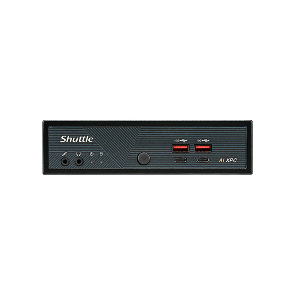 Платформа мини ПК Shuttle 1,3L AI PC DN11H Ultra 5 125H, 2 x DDR5 SO-DIMM,HDMI 2.0 x 2+ DisplayPort x 2, 120W PSU, VESA