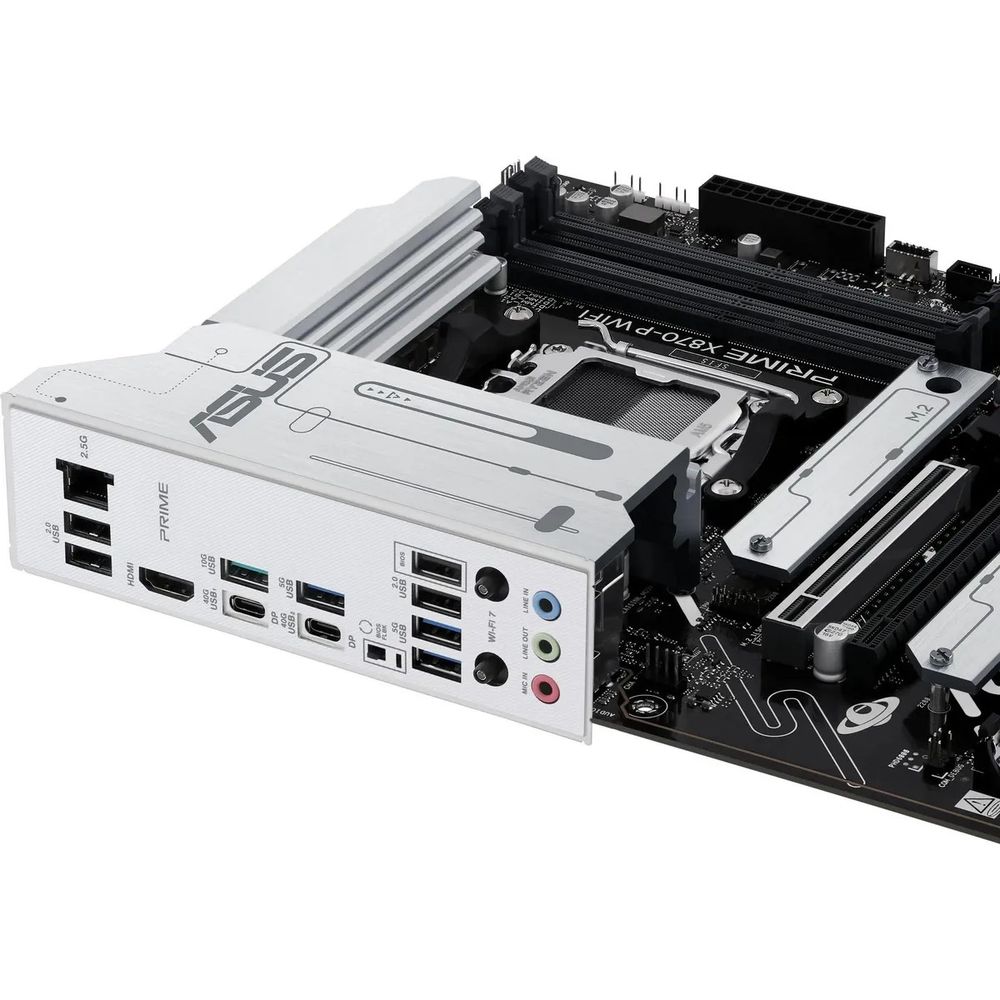 Материнская плата ASUS PRIME X870-P WIFI AM5 ATX 4xDDR5 4xPCIEx16 4xM.2 2xUSB-C HDMI 2.5GLAN Wi-Fi 7