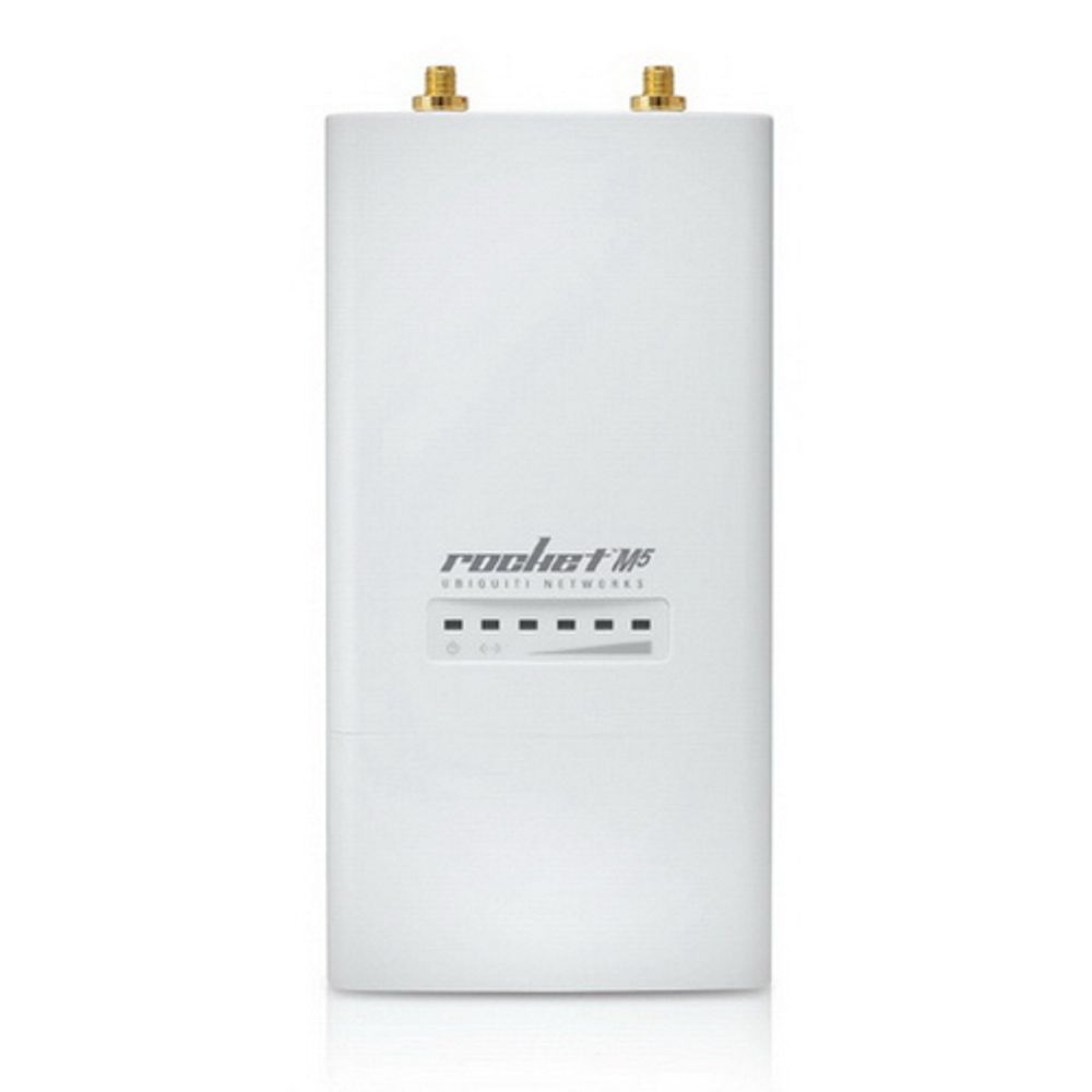 Точка доступа Wi-Fi Ubiquiti Rocket M5 |RocketM5| Ubiquiti точка доступа 5 ГГц, 802.11a/n, MIMO 2х2, AirMax, 27 дБм, RTL {10}, |RocketM5| (022784)