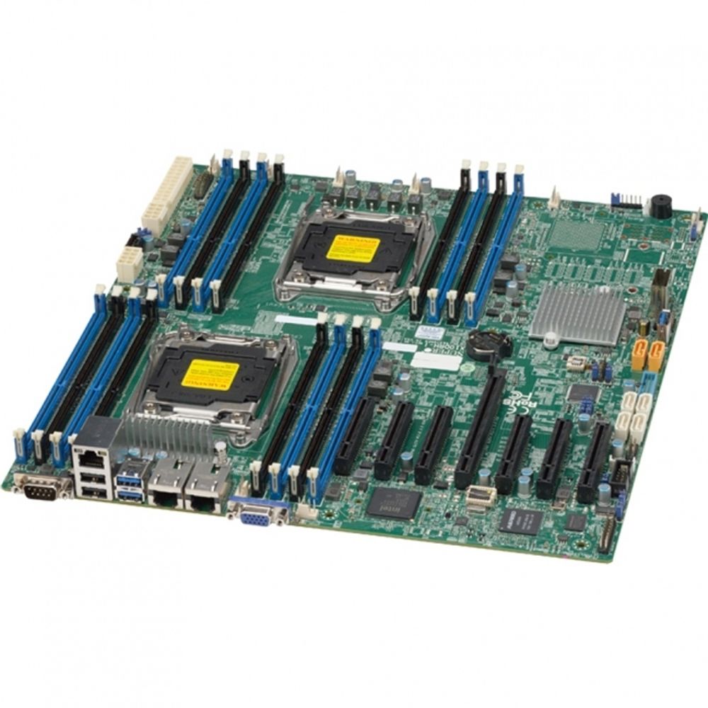 Материнская плата SuperMicro MBD-X10DRH-I-B OEM {10} E-ATX LGA 2011 16xDDR4 10xSATA3 5xUSB3.0 4xUSB 2.0 VGA 1xPCI-E3.0x16 6xPCI-E 3.0x8
