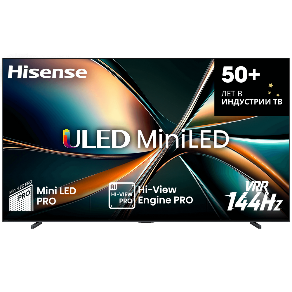Телевизор Hisense 85" 85U7Q MINI-LED черный