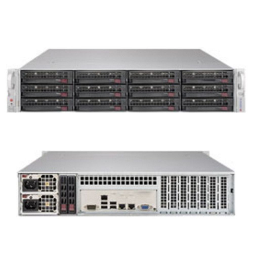 Платформа системного блока SuperMicro SSG-6029P-E1CR12L 2U, 2x LGA3647, SAS3 (Broadcom 3008 AOC) SATA3 (6Gbps) RAID 0, 1, 5, 10 (287475)
