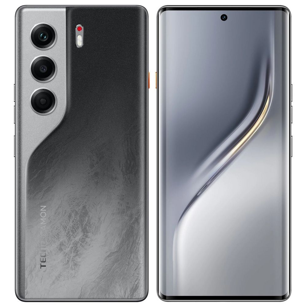 Смартфон Tecno Camon 40 Pro 5G CM7 256+8 GALAXY BLACK, 256 ГБ, 8 ГБ, 6.78", 5G