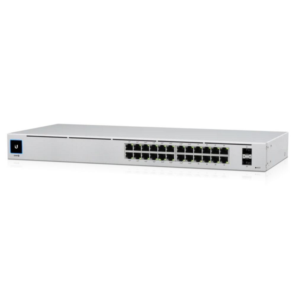 Коммутатор Ubiquiti Bad Pack UniFi Switch 24 PoE (USW-24-POE) Ubiquiti PoE-коммутатор в стойку, 24х 1G RJ45, 2х SFP Вт (028554) {2}раздача 95 bp