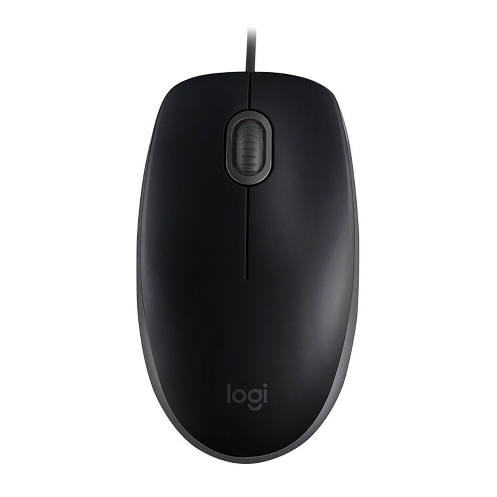 Мышь Logitech Bad Pack  M110 Silent Mid Gray черная с серым, оптическая, бесшумная, 1000dpi, USB 1.8м bp