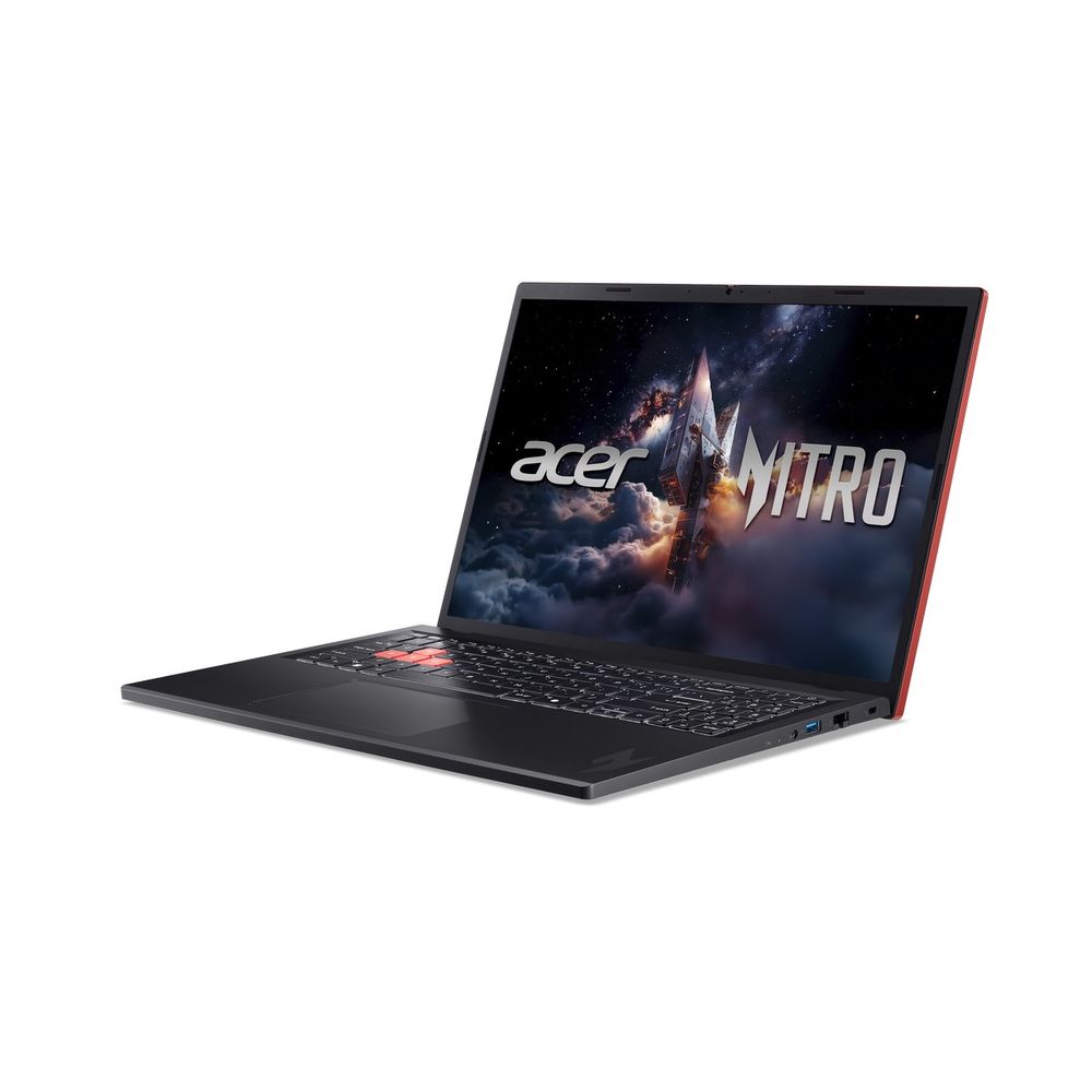 Ноутбук Acer Nitro Lite 16 NL16-71G-7227 Intel Core i7-13620H/16Gb (D5)/SSD512Gb/RTX4050 6Gb (45W)/16"/IPS/WUXGA/1920x1200/165Hz/NoOS/RJ-45/Black/1.95kg