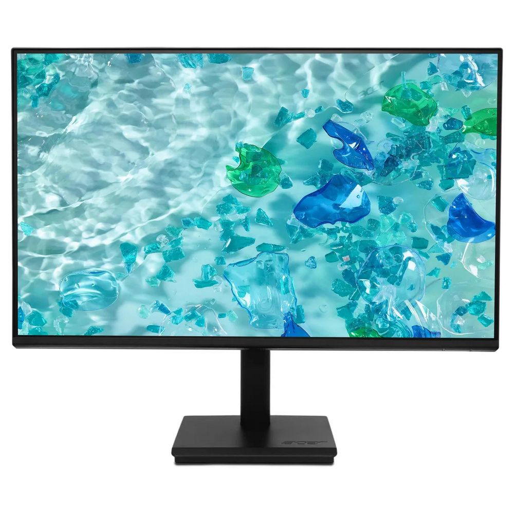 Монитор 27" ACER V277UGbmiipx Black (IPS, 2560x1440, 4ms, 350cd, 120Hz, 2xHDMI(2.0) + 1xDP(1.2) + SPK + Audio Out, Speakers 2Wx2, Internal, sync: FreeSync, hdr: HDR 10, Vesa:100x100)