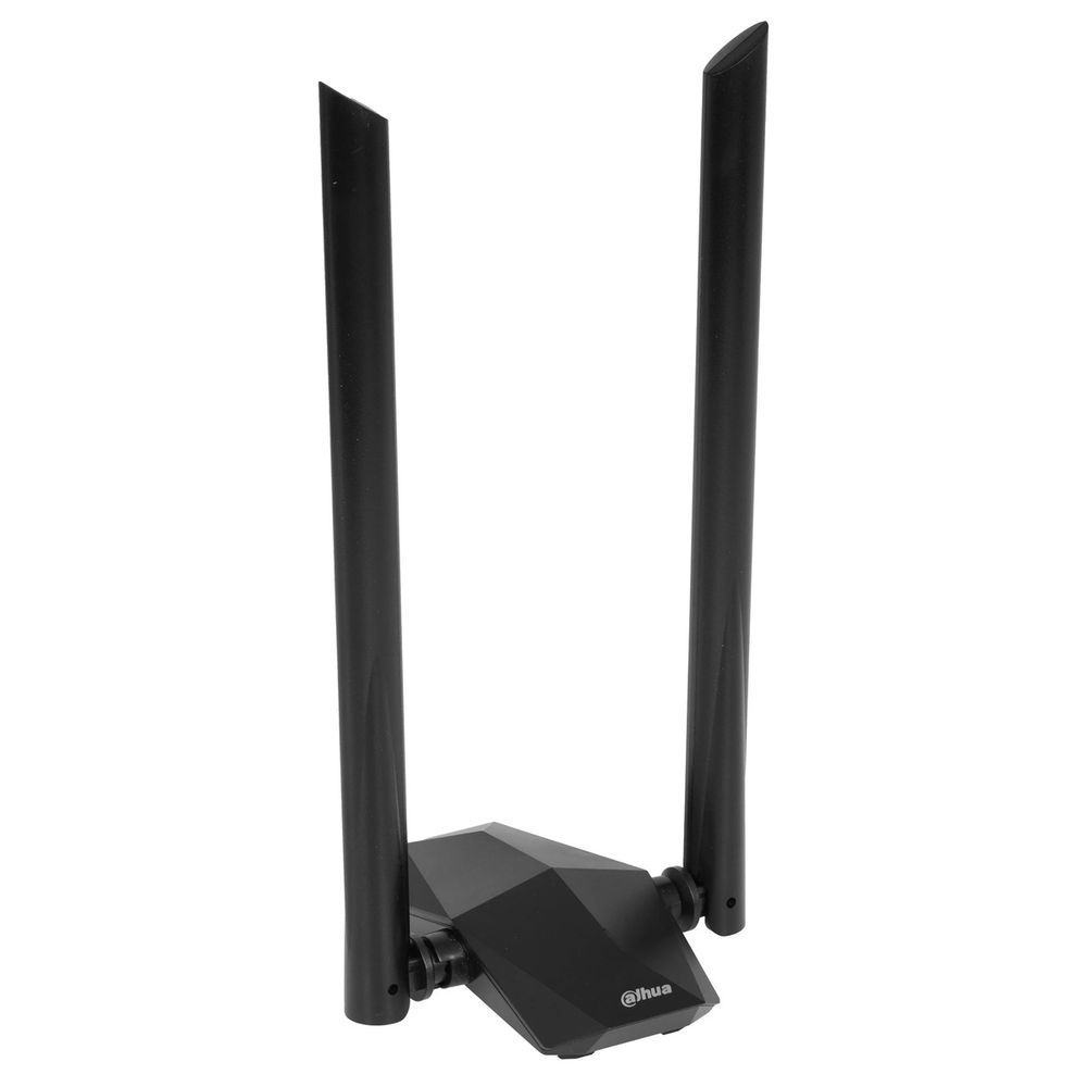 Сетевой адаптер Dahua DH-NC1800/Wi-Fi 802.11ax/2.4 ГГц до 574 Мбит.с + 5 ГГц до 1201 Мбит.с/2 антенны/USB 3.0/черный (DH-NC1800)
