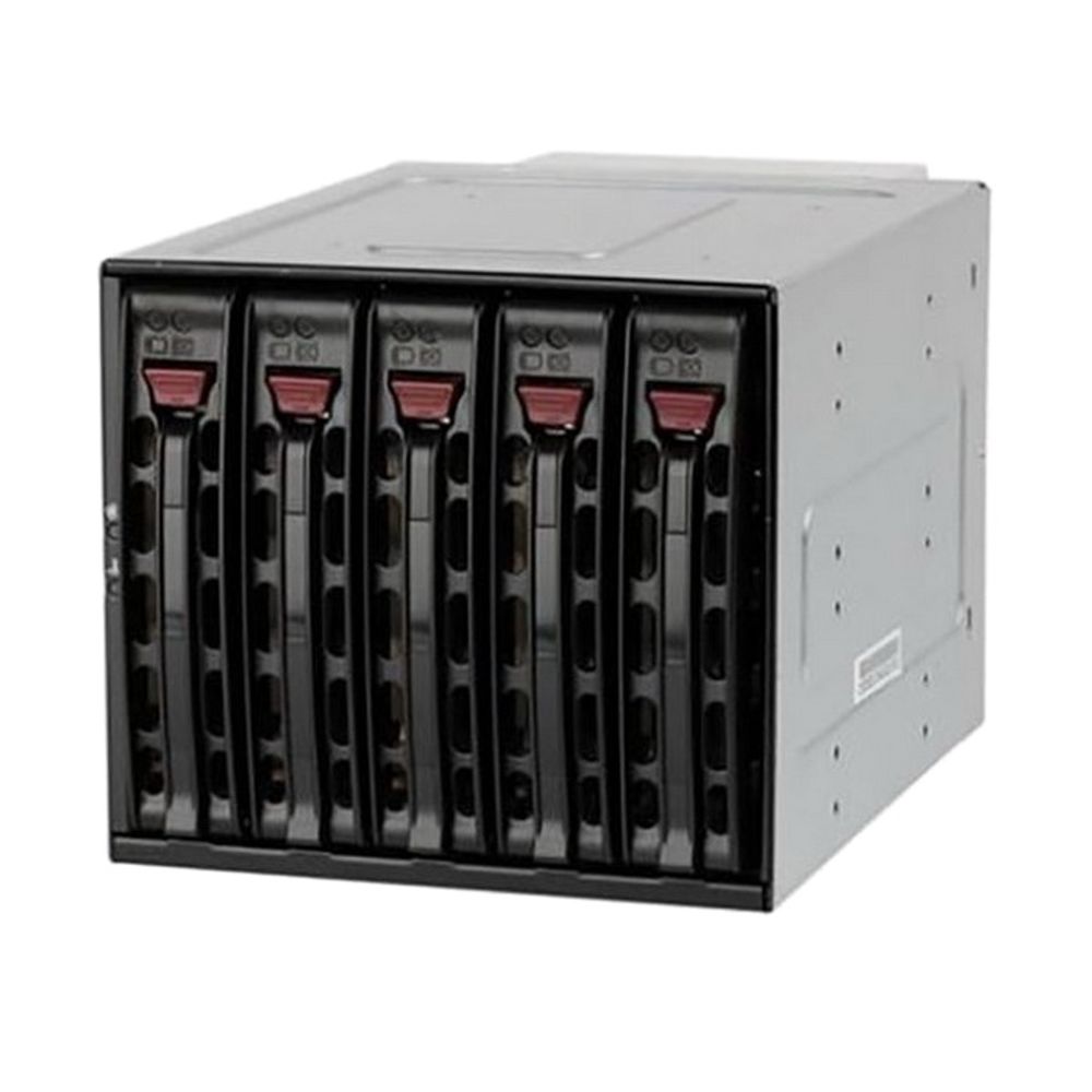 Аксессуары SuperMicro Корзина Supermicro CSE-M35TQB (Black) SAS/SATA, 3x5,25", for 5x HDD