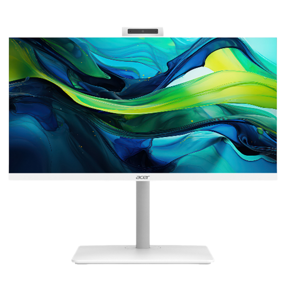 Моноблок Acer - Aspire C27-1E13U7UNH, 27", Intel Core i7 1355U 1700MHz, DDR4 16 ГБ, SSD 512 ГБ, Intel Iris Xe Graphics, Wi-Fi, Bluetooth, Card-reader, белый, Eshell, Monoblock, DQ.BNRCD.002