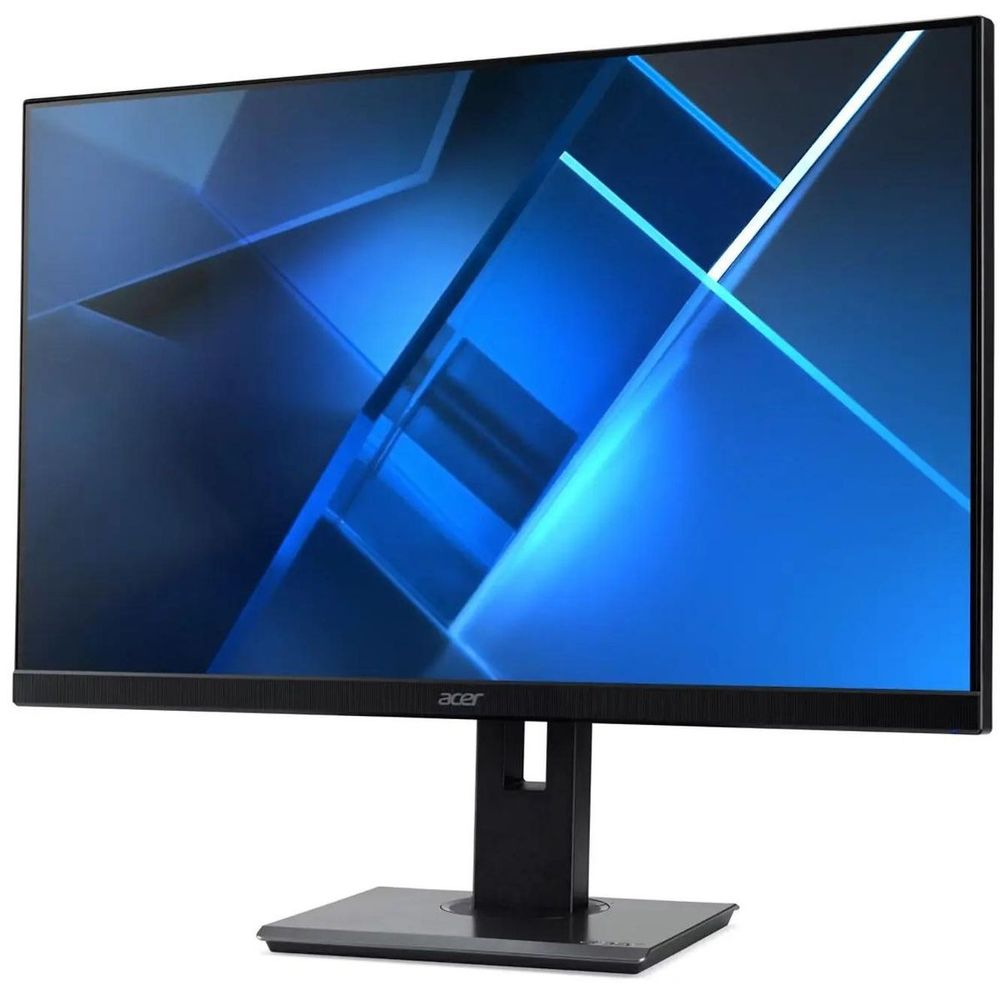 Монитор 27" ACER B277KLBbmiiprzx Black (IPS, 3840x2160, 4ms, 350cd, 72Hz, DFR 144Hz@FHD, 2xHDMI(2.0), DP(1.4), USB 3.2x4, USB-B (1up 4down), Speakers 2Wx2, FreeSync, HDR 10, h. adj 165, Vesa:100x100 )