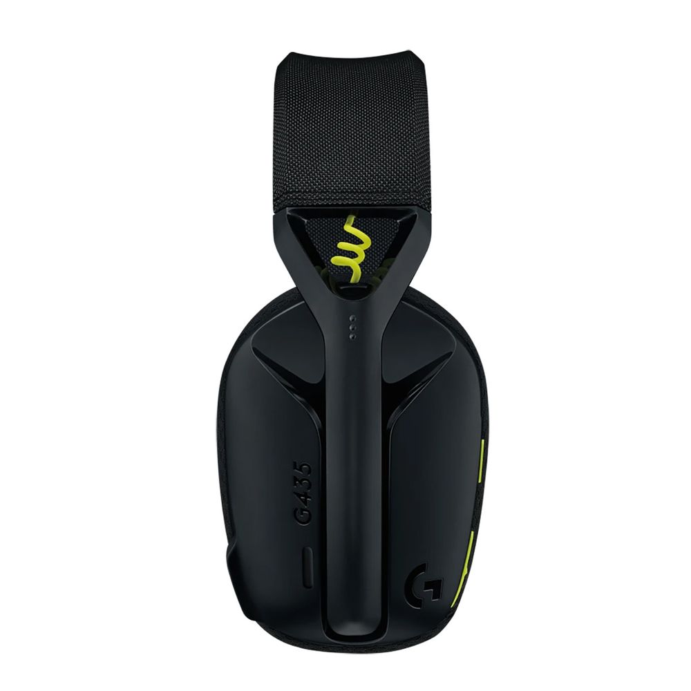 Гарнитура игровая Logitech G435 Black черная, беспроводная, накладной тип, дифузоры 40мм, 20 Гц - 20 кГц, USB Lightspeed + Bluetooth, кабель для зарядки USB-C - USB-A