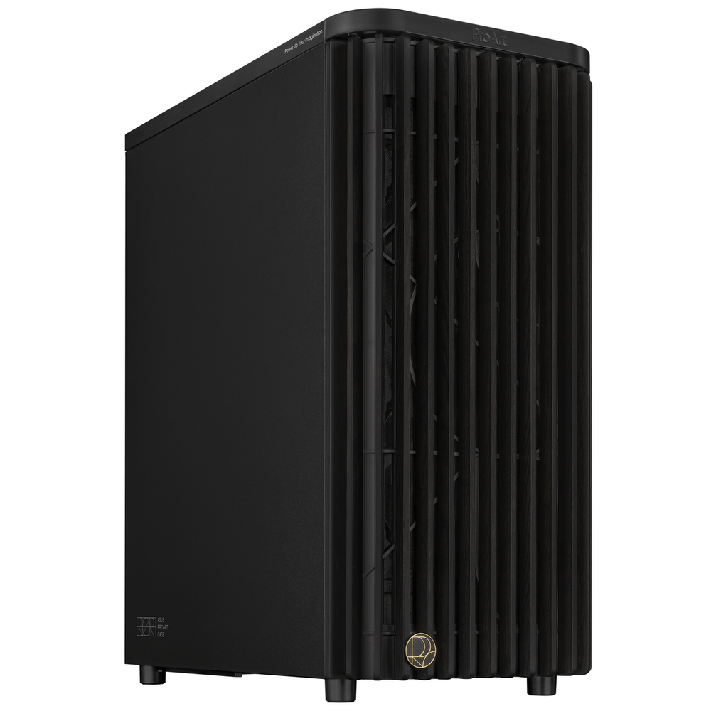 Компьютерный корпус ASUS PROART PA401 WOOD METAL PWM черный