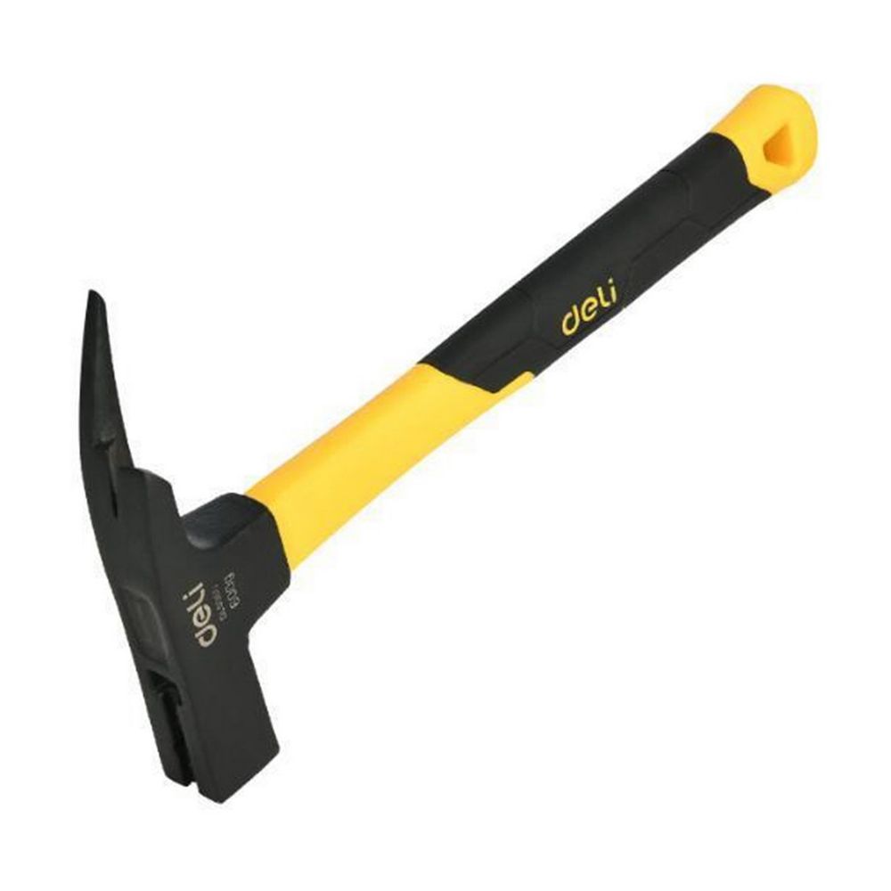 DL5060 Deli Молоток кровельщика Deli DL5060 600гр, магнит, противоскользящий  боек, фиберглассовая рукоять