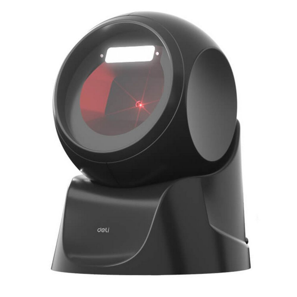 Сканер штрих-кода DELI ES231 проводной, USB, черный