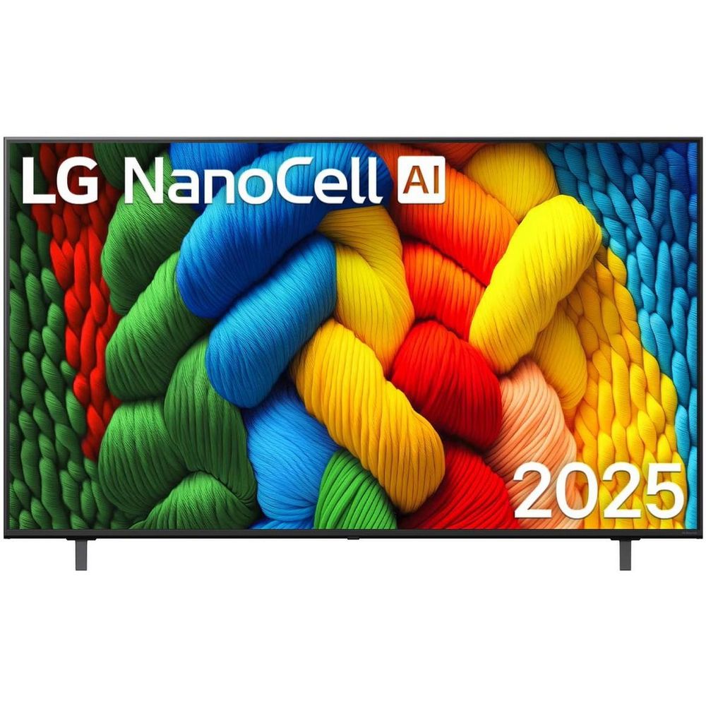 Телевизор LG - 65NANO80A6B 65", 3840x2160 (4K) NanoCell, CI+, DVB-S2, DVB-T2, DVB-С, 3xHDMI in, 2xUSB, HDR, Wi-Fi, RJ-45, Smart TV, WebOS, тёмно-синий, 65NANO80A6B.ARUG