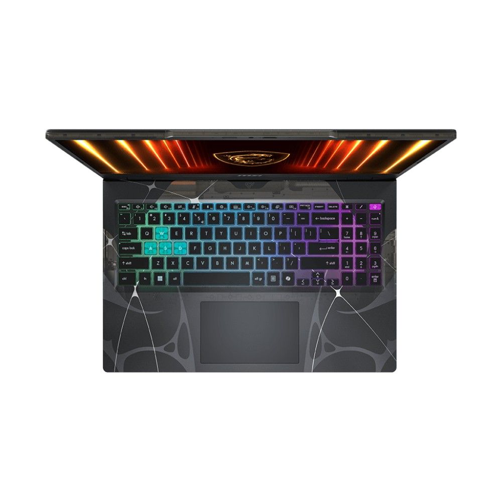 Ноутбук MSI Cyborg 15 B2RWEKG-1044XRU Intel Core 7 240H/16Gb (2*8 D5)/SSD1Tb/RTX5050 8Gb (45W)/15.6"/IPS/FHD/1920x1080/144Hz/NoOS/RJ-45/Black/1.95kg