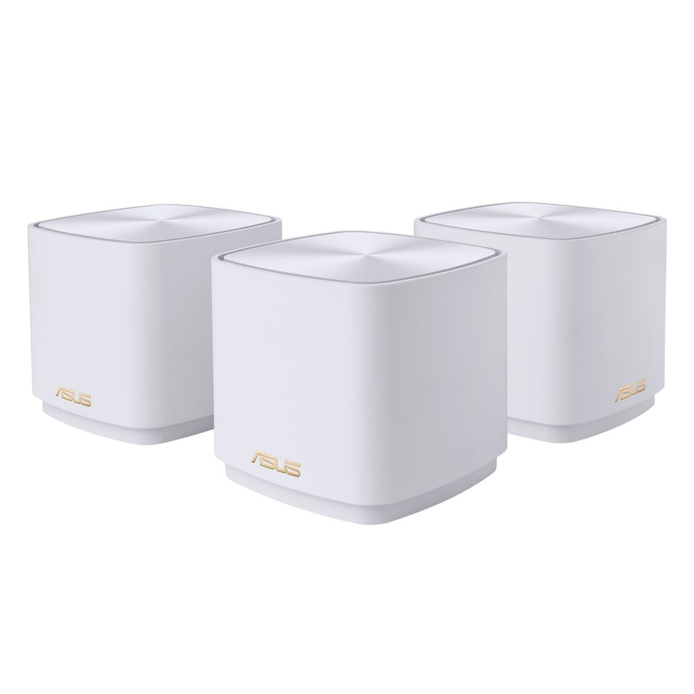 Маршрутизатор ASUS XD5(W-3-PK) WiFi 6 2x1G+2x1G+2x1G 2402+574Mbps 5GHz/2.4GHz (90IG0750-MO3B20 )