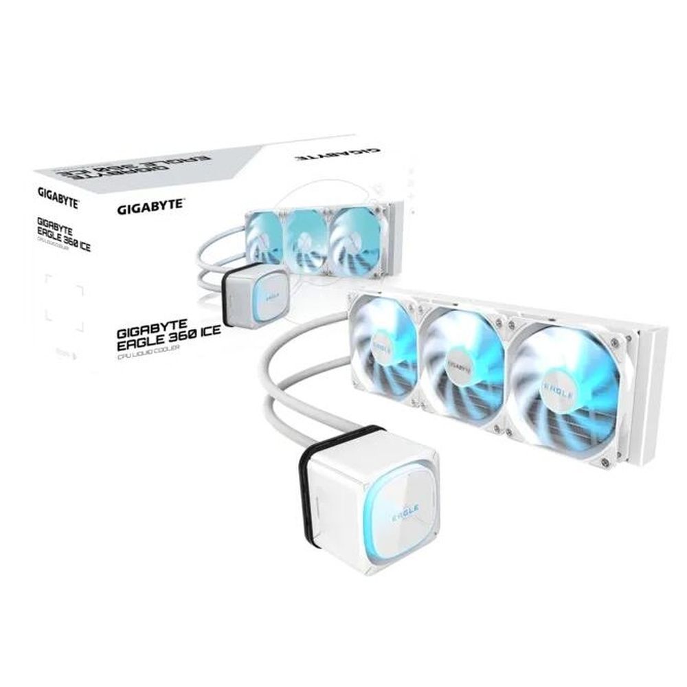 Жидкостная система охлаждения Gigabyte Eagle 360I 3 x 120mm ARGB Fan, LGA 1200, LGA 1700, LGA 1851, 115*, AM5, AM4