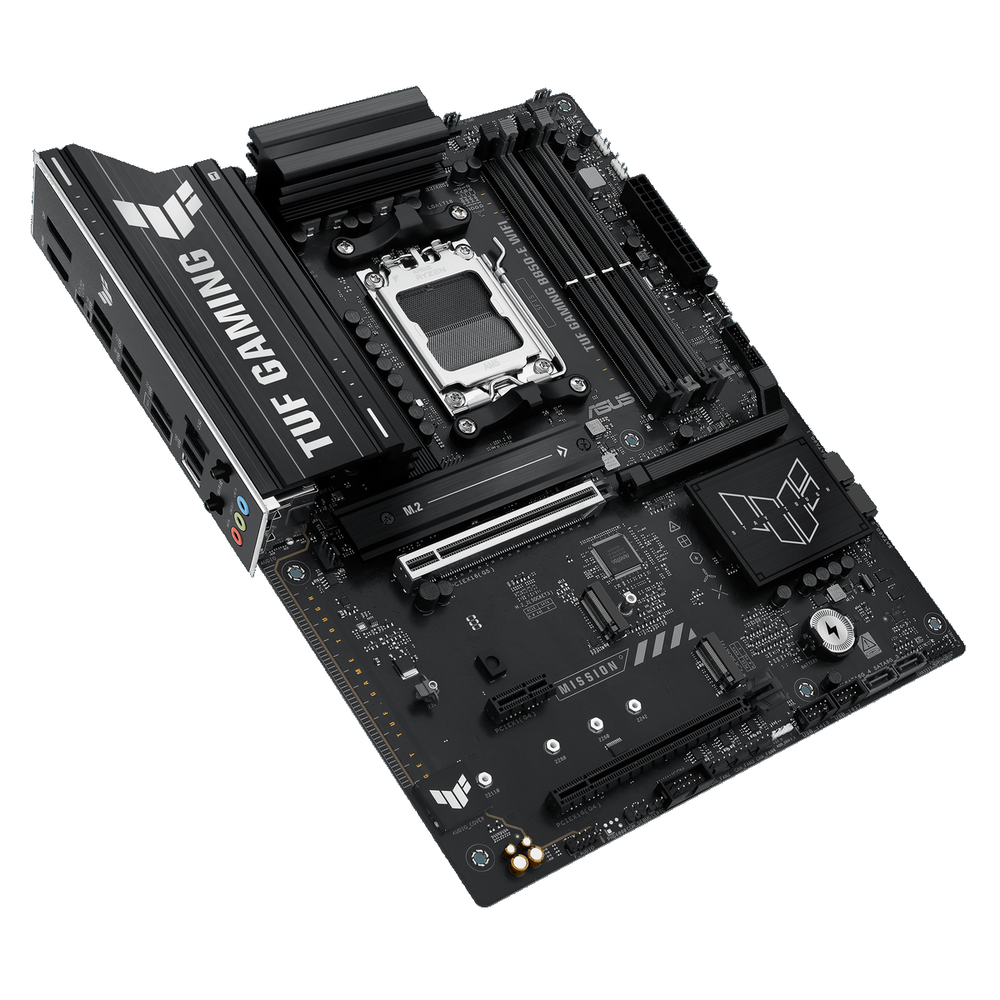 Материнская плата ASUS TUF GAMING B850-E WIFI AM5 ATX 4xDDR5 2хPCIEx16 PCIEx1 3xM.2 USB-C DP HDMI 2.5GLAN WIFI 6E