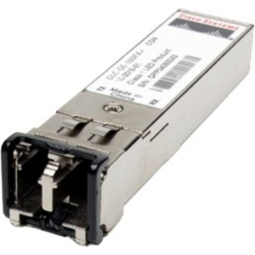 Трансивер CISCO 1000BASE-BX10 SFP module, Upstream, LC, SMF, 1310/1490 nm, up to 10km, GLC-BX-U=