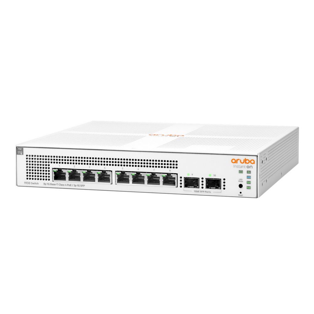 Коммутатор HPE Bad Pack Aruba Instant On 1930 8G Class4 PoE 2SFP 124W Switch  bp