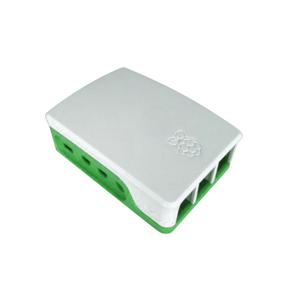 Корпус для одноплатного компьютера ACD White+Green ABS Case for Raspberry Pi 4B (RA601)