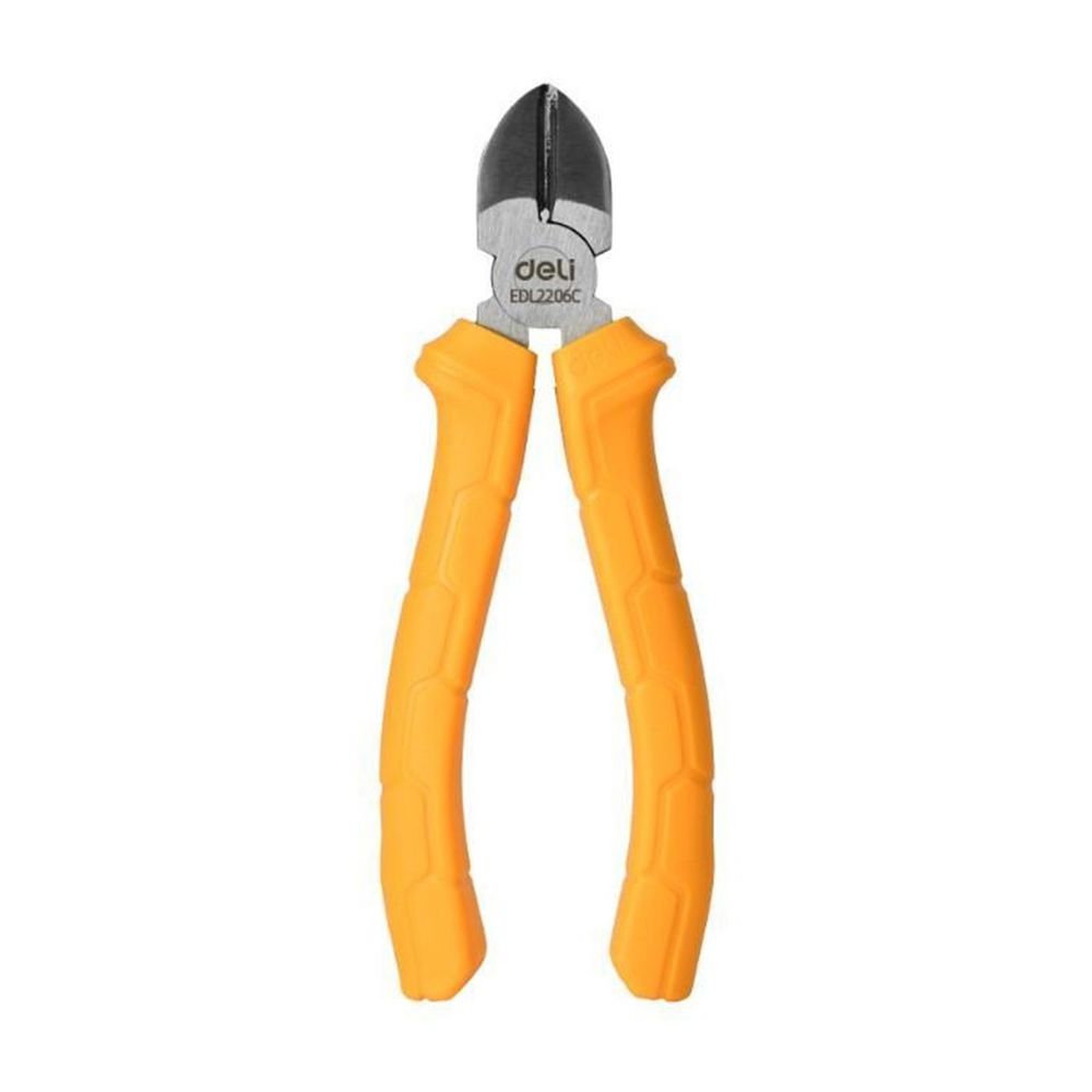 Диагональные бокорезы Deli DL2206C 160мм,  пластиковая  ручка