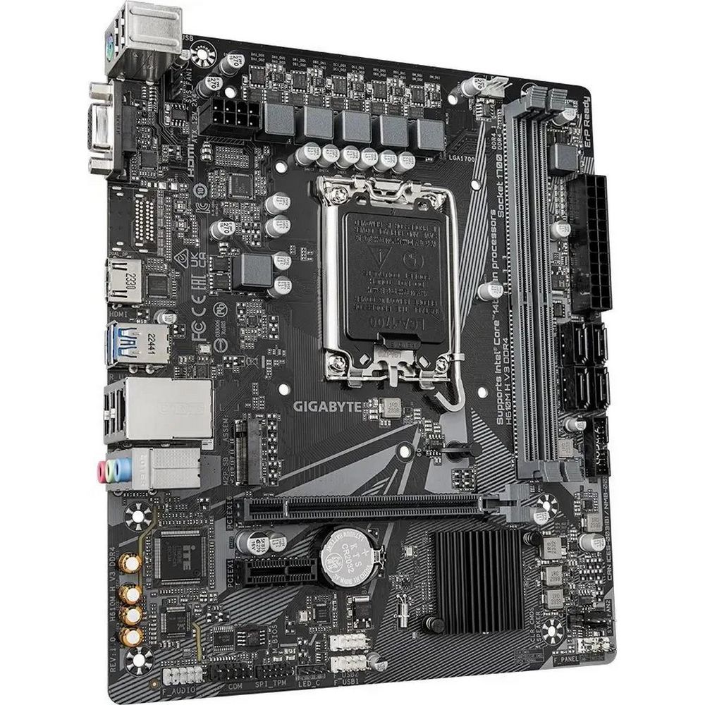 Материнская плата Gigabyte H610M H V3 DDR4, RTL