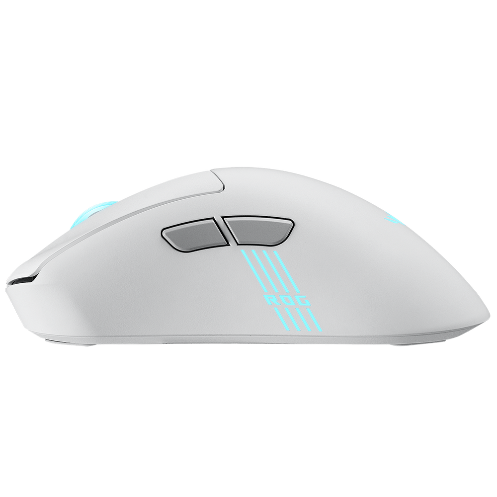 Мышь ASUS P722 ROG KERIS II ORIGIN/WHT 65g 42,000DPI Bluetooth 5.1 2.4GHz 7buttons