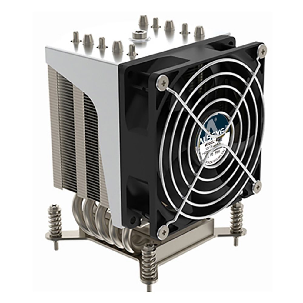 Вентилятор ALSEYE R19 CPU type：LGA1700/1200/2011(rectangle/square)voltage: DC 12 V Product size: 105mm*92.5mm*125.8mmFan speed: PWM 1300-3800rpmNoise value: 40.0dBA (MAX)Air volume: 61.46CFm (MAX)