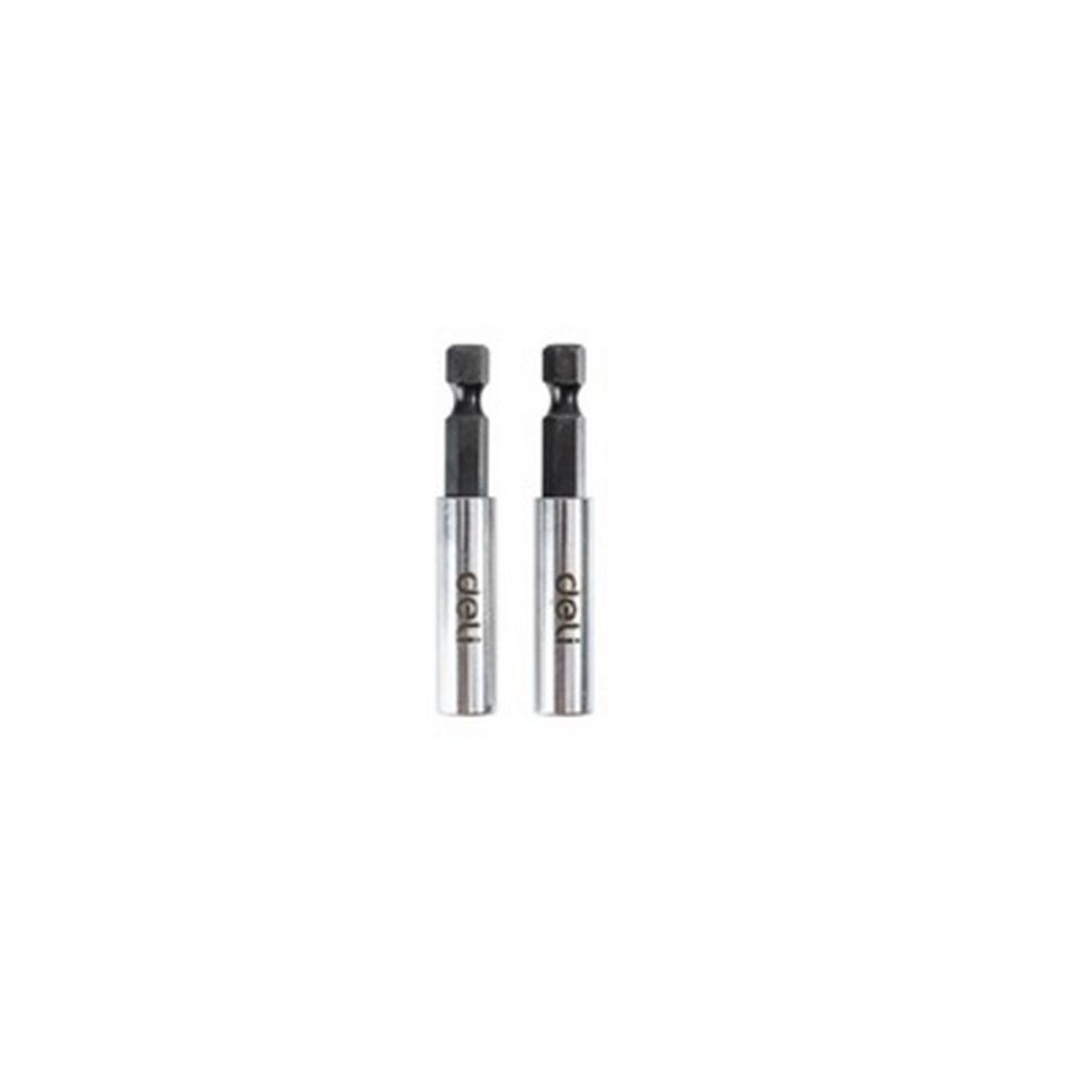 DL106002 Deli Держатель для бит магнитный 2шт Deli DL106002  1/4, 60 мм