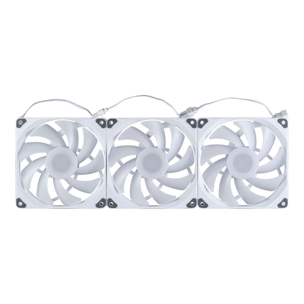 Комплект вентиляторов (3шт.) PHANTEKS M25 DRGB White 140x140x25мм (PWM, 20шт./кор, 400-1800 об/мин, 36.57dBa)