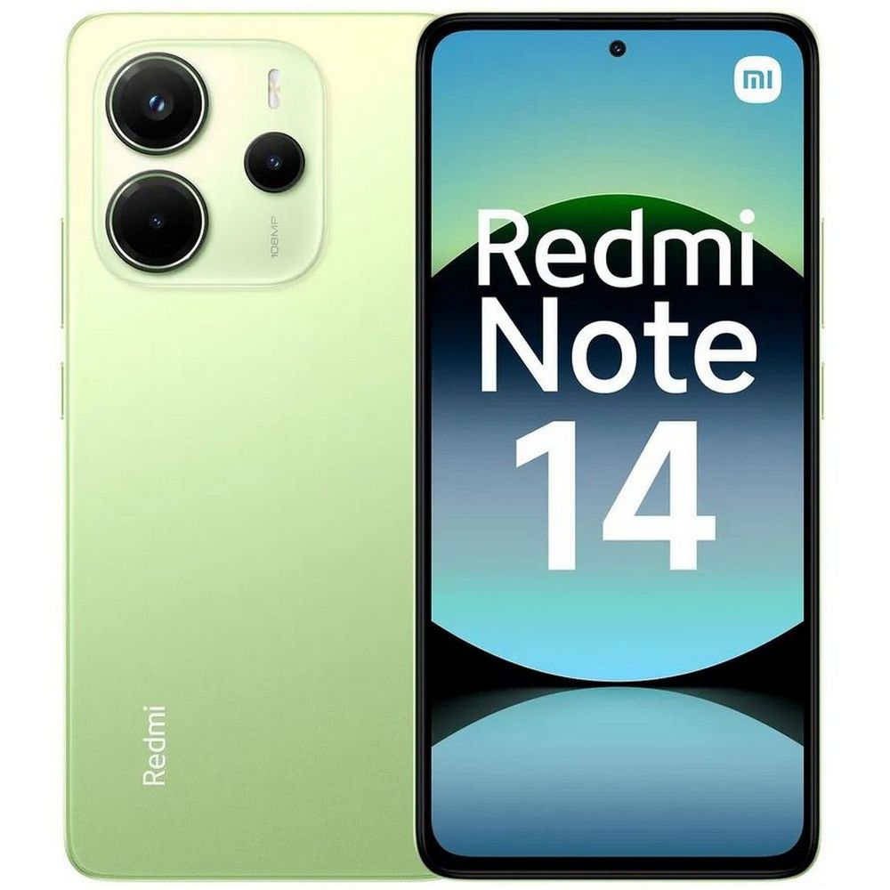 Смартфон Redmi Note 14 6+128Gb зеленый (MZB0IYBRU)