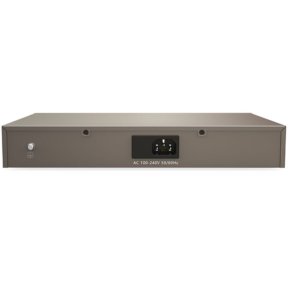 Коммутатор Tenda TEF1118P-16-150W Коммутатор неуправляемый PoE, 18 портов 18х100 Мбит/с, 2x1 Гбит/с, PoE 16х30 Вт (до 130Вт), установка в стойку