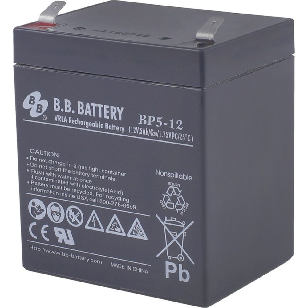 Аккумуляторная батарея B.B.Battery BP 5-12
