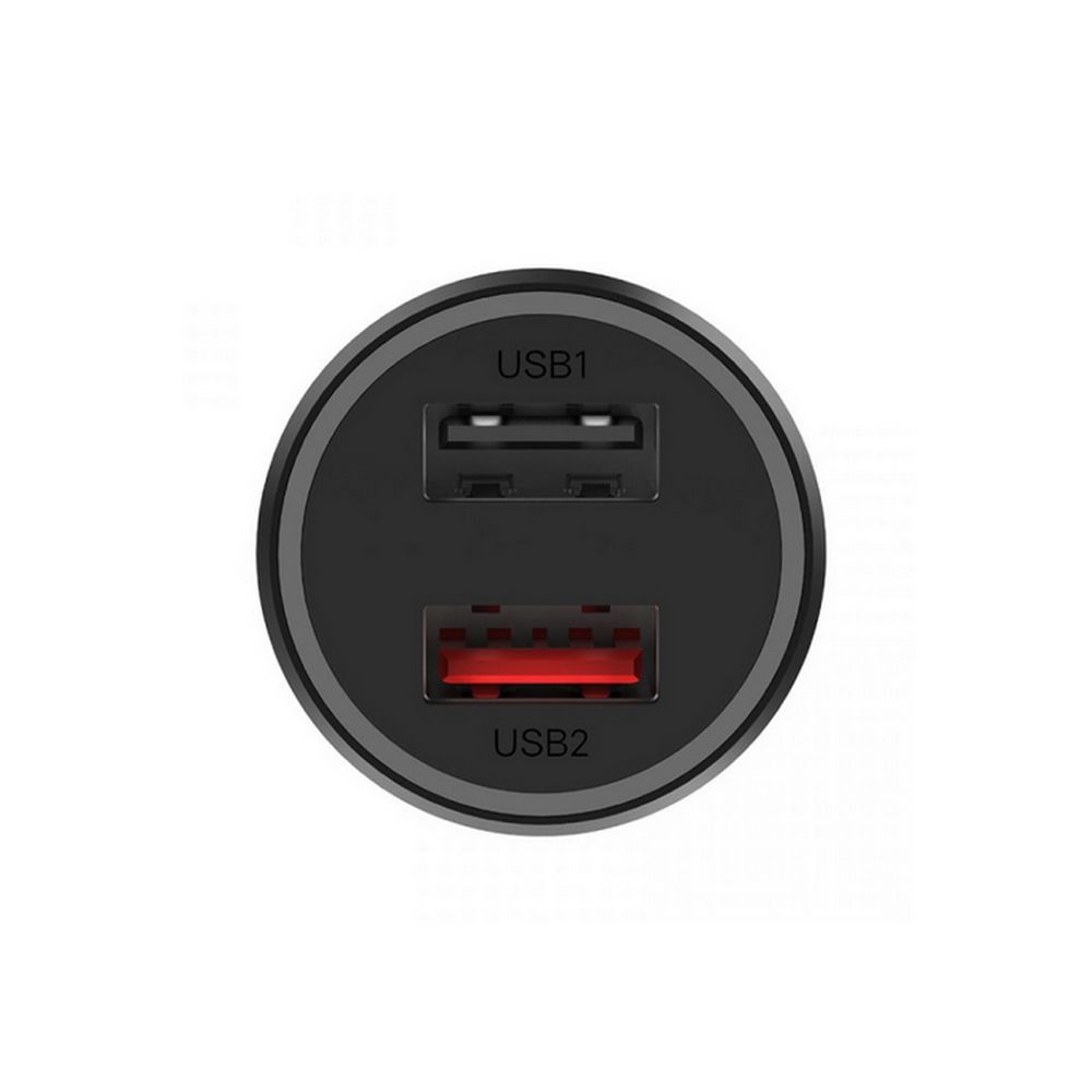 Автомобильное зарядное устройство Xiaomi Mi 37W Dual-Port Car Charger CC06ZM (GDS4147GL)