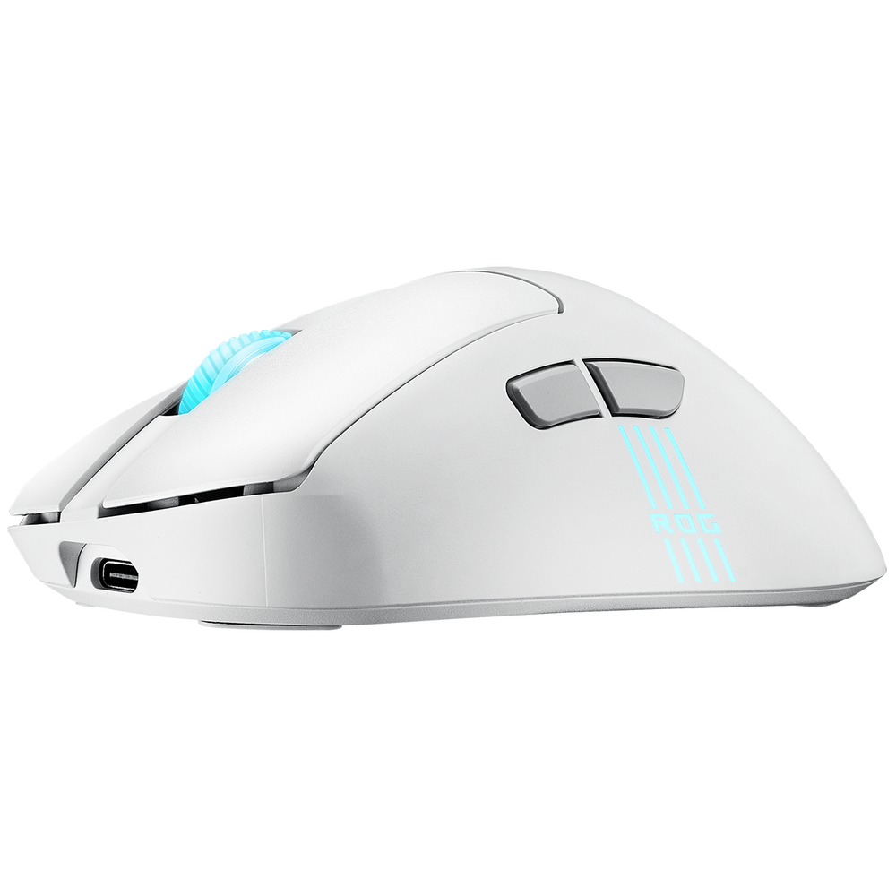 Мышь ASUS P722 ROG KERIS II ORIGIN/WHT 65g 42,000DPI Bluetooth 5.1 2.4GHz 7buttons
