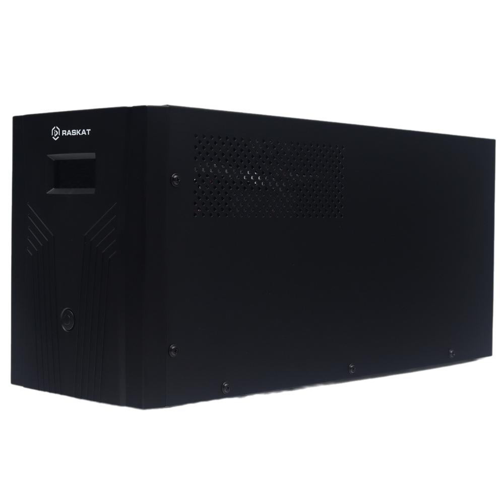 Источник бесперебойного питания (ИБП) Raskat ИБП Raskat HSL-3000VA (3000VA, 1800Вт, 4xCEE7, LCD, USB type-B, 2xRJ-45)