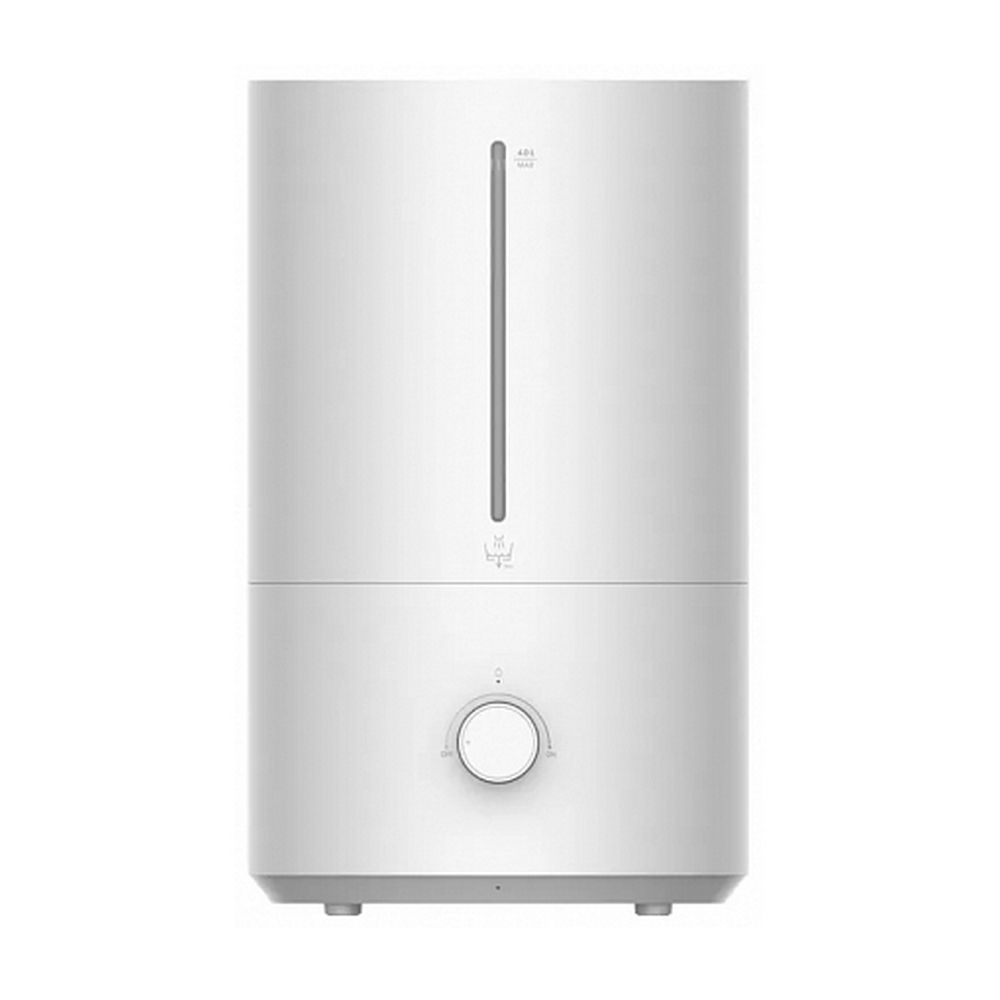 Увлажнитель воздуха Xiaomi Humidifier 2 Lite белый, 30 м², 4 л, ультразвуковой, антибактериальная защита с ионами серебра, верхний залив воды, поворотное сопло 360°