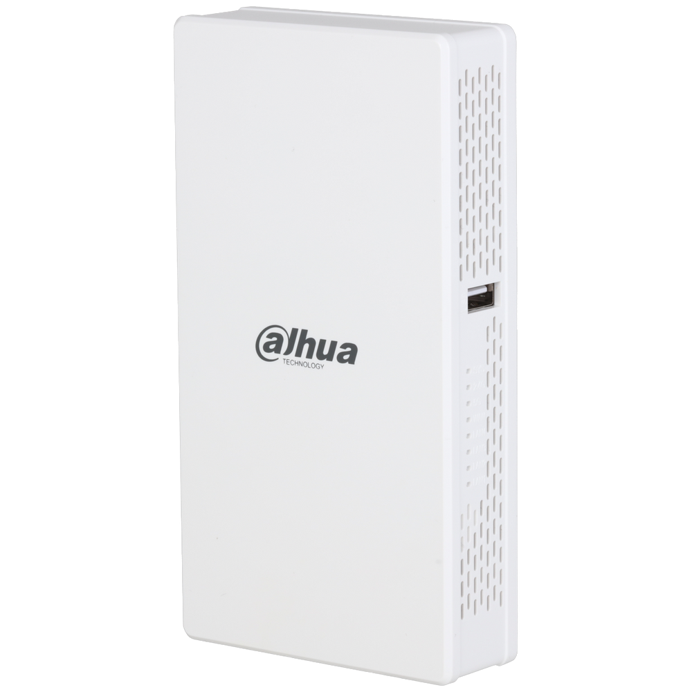 DAHUA DH-EAP6230-W Беспроводная точка доступа (настенная), 1xRJ45 1Gb (WAN, PoE), 4xRJ45 1Gb (LAN), 2xRJ45 1Gb (Pass Throught), 2.4 ГГц: 574 Мбит/с, 5 ГГц: 2402 Мбит/с