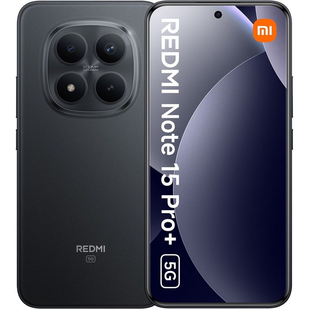 Смартфон Redmi Note 15 Pro+ 5G 8+256Gb черный (MZB0MI5RU)