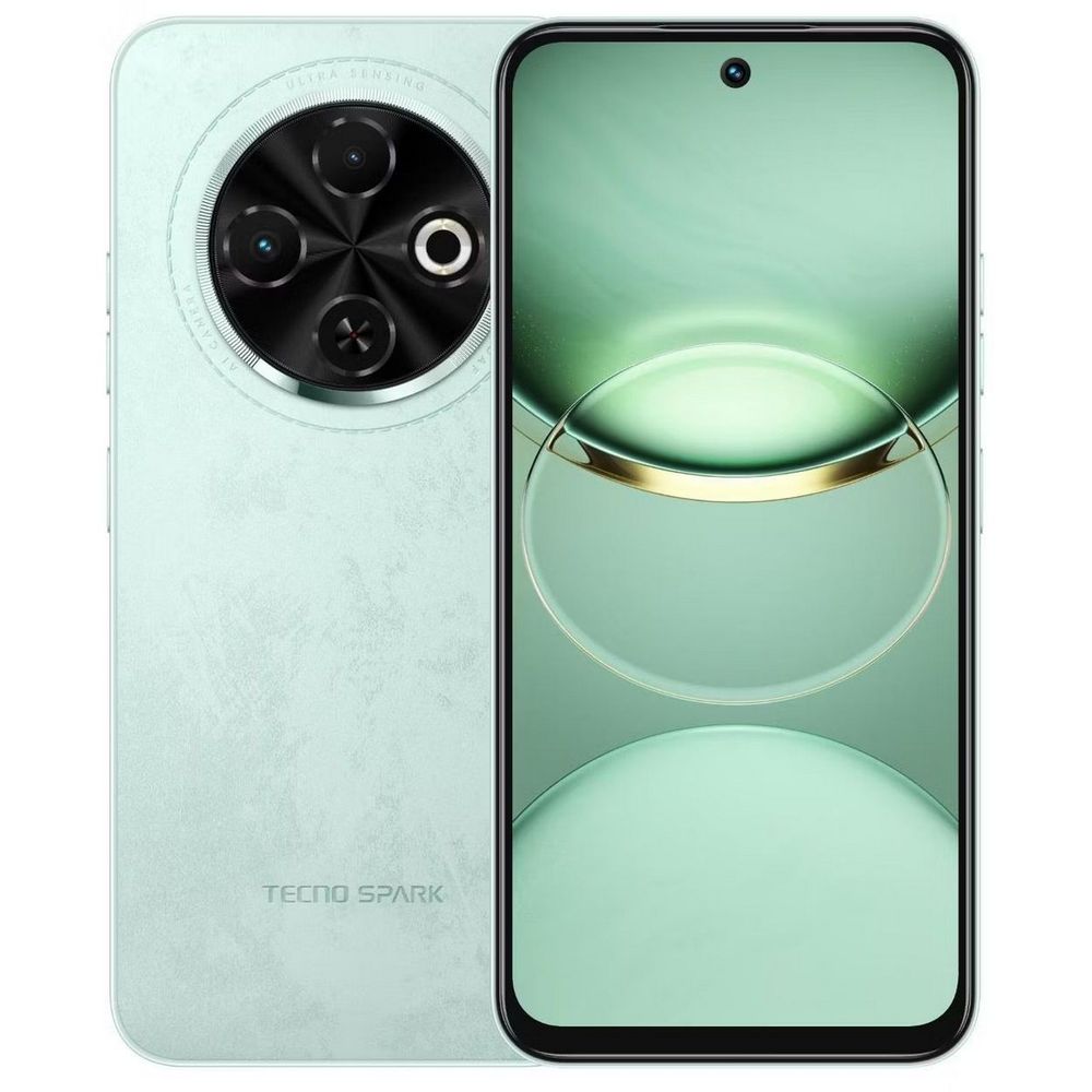 kl5n 256+8 magic skin green Смартфон Tecno SPARK 30C 8+256Gb зеленый