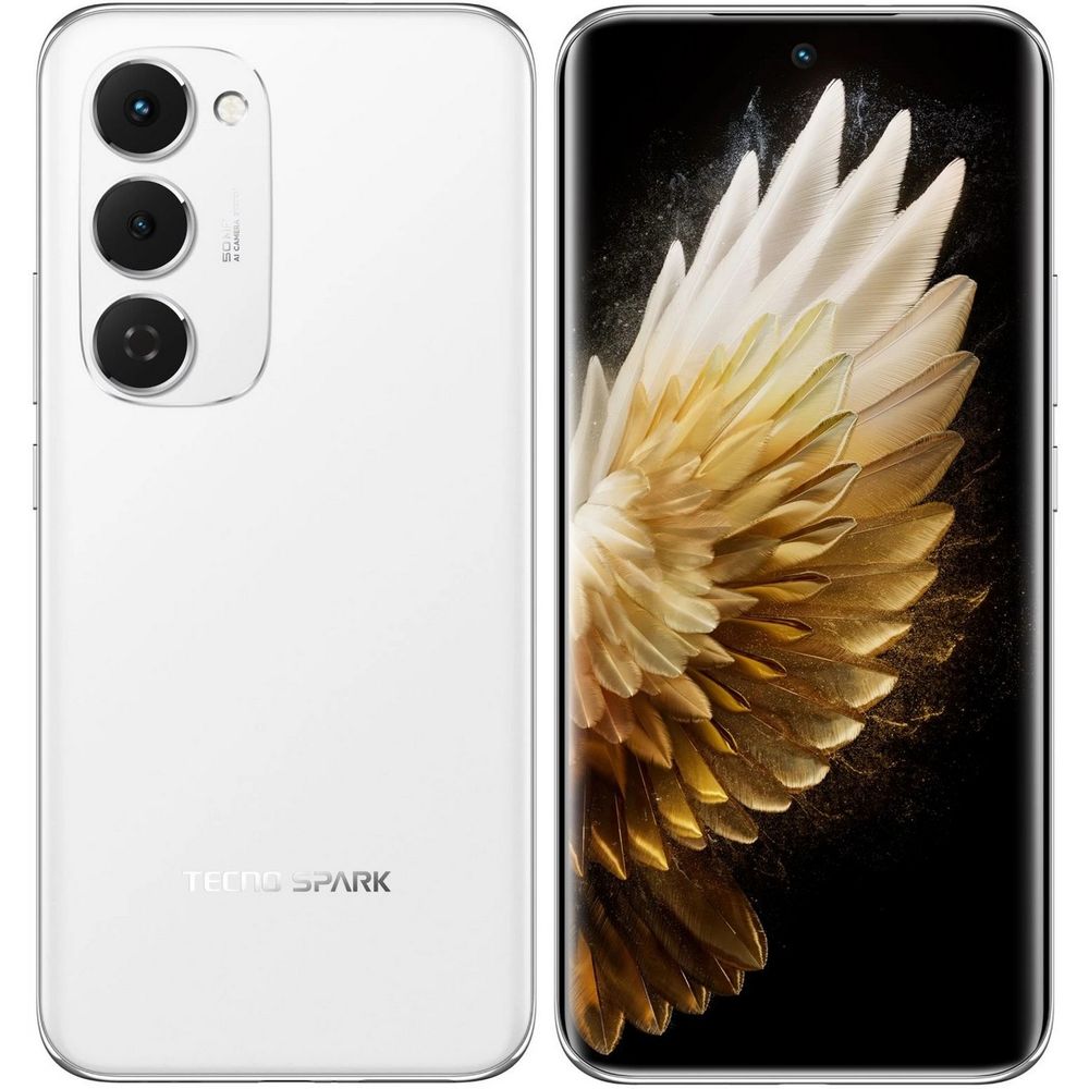 Смартфон Tecno Spark 40 Pro+ 8+256Gb  белый